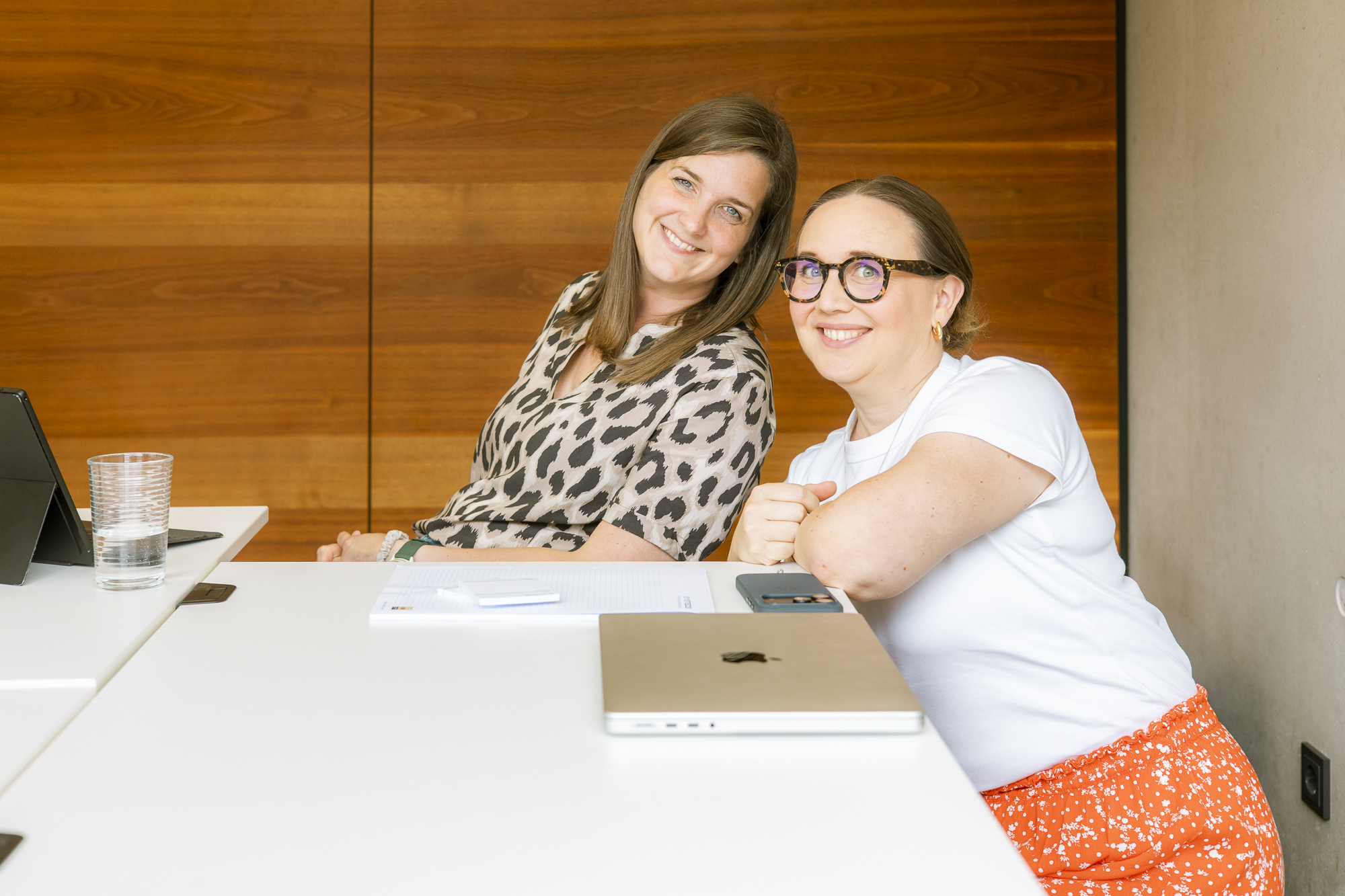 Alice Bassett und Sara Pakai beim Content Club